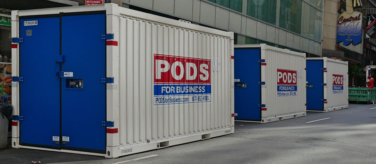 Rent Shipping Container Storage | Commercial Storage Units | PODS