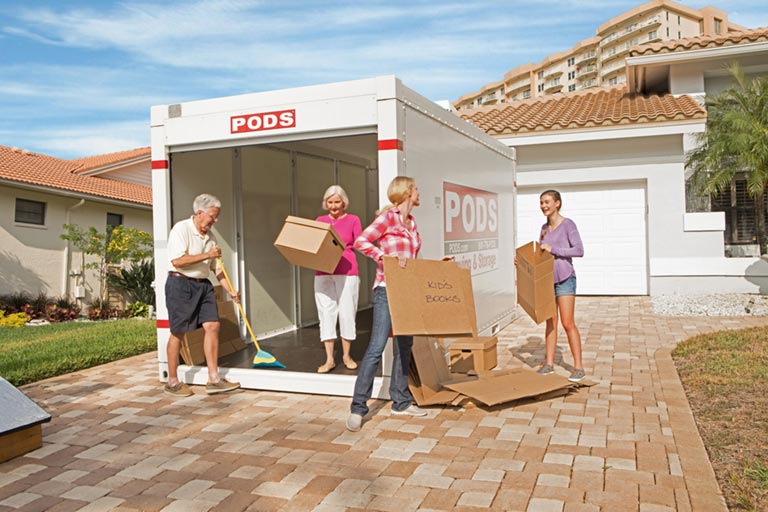 Portable Storage Solutions Mobile Units & Storage Centers PODS